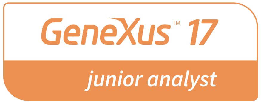 GeneXus 17 Junior Analyst