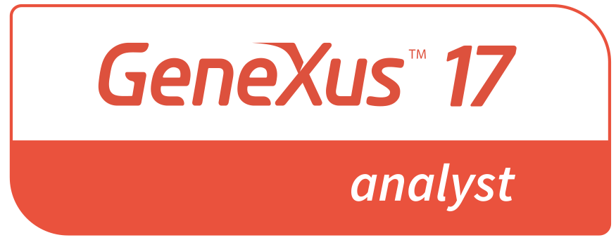 GeneXus 17 
 Analyst